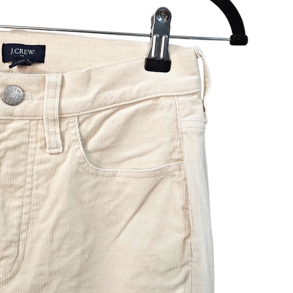 NWOT J.Crew Corduroy Full-length Essential Straight Pants Size 24 - Picture 5 of 11
